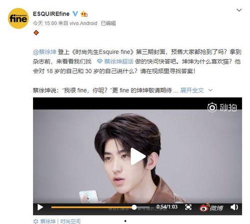 最新蔡徐坤爆料视频,背后故事与心路历程